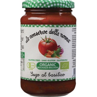 Molho de Manjericão Biológico embalagem 350 g - Le Conserve Della Nonna