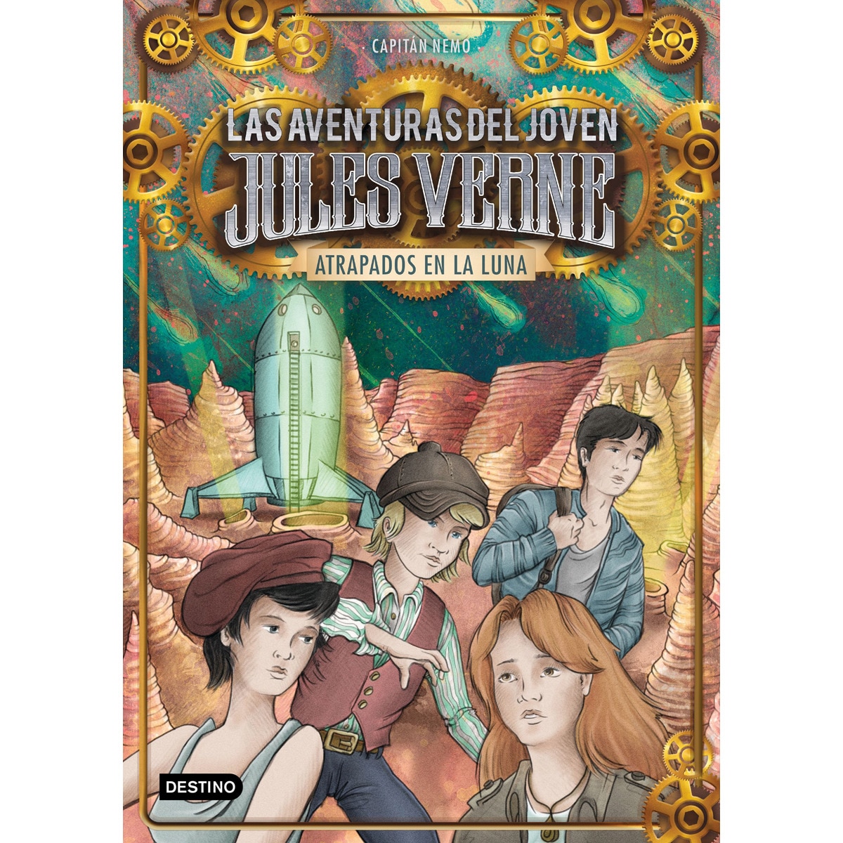 Imagem 0 de Atrapados en la luna: Las aventuras del joven Jules Verne 5 (Capa dura)