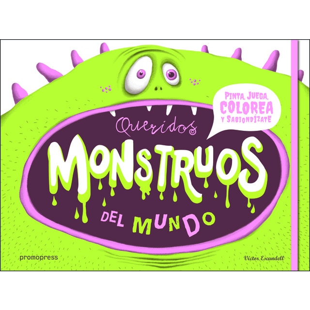 Imagem 0 de Queridos monstruos del mundo: Pinta, juega, colorea y sabiondízate (Capa mole)