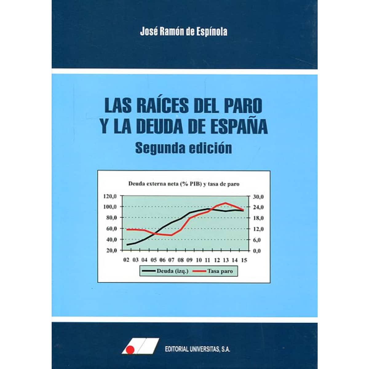 Imagem 0 de Las raíces del paro y la deuda de España   2ª Edic. (Capa mole)