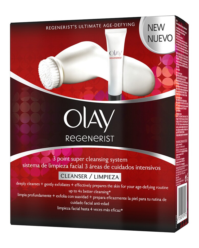 Sistema de Limpieza Facial  Profesional 3 Áreas Olay Regenerist 4