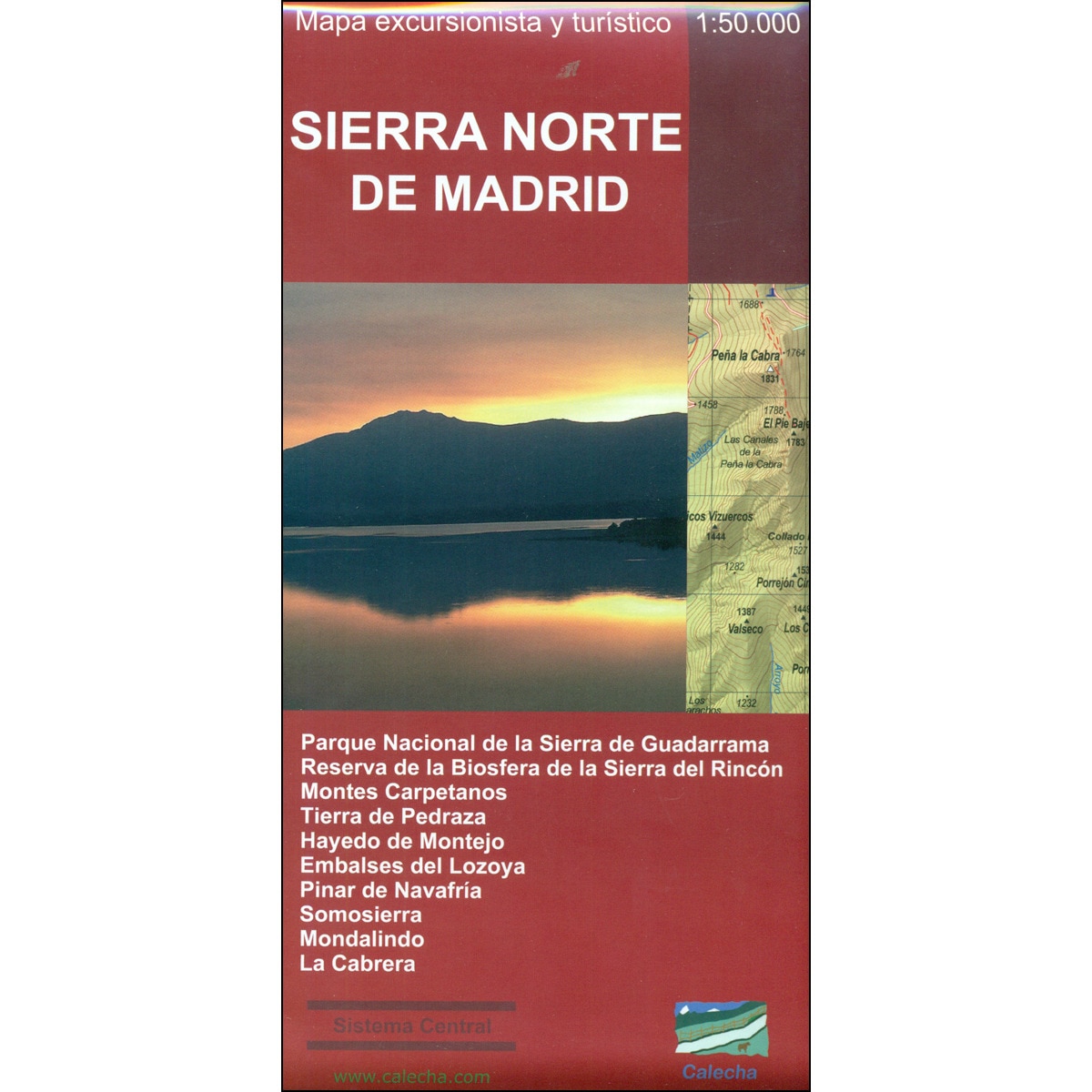 Imagem 0 de SIERRA NORTE DE MADRID. MAPA EXCURSIONISTA Y TURÍSTICO