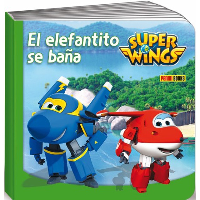 Super Wings. El Elefantito Se Baña 1