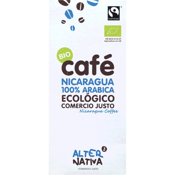 Alternativa 3 Café Moído Nicaragua Biológico embalagem 250 g