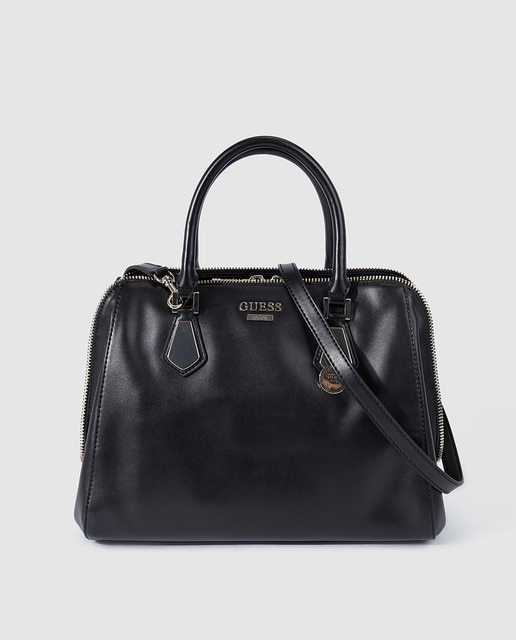 Imagen 0 de Bolso con estampado monogram y cierre giratorio