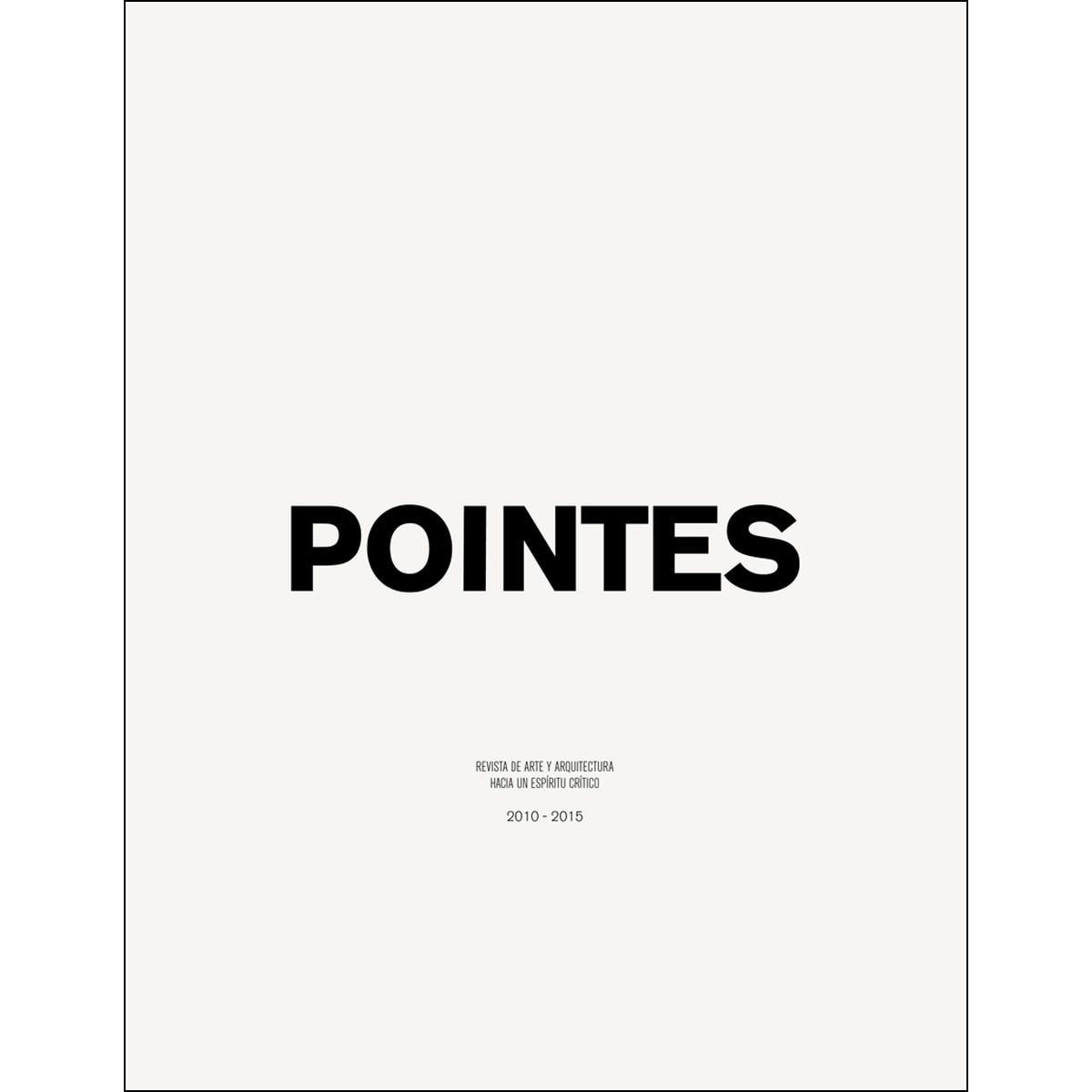 Pointes 2010-2015 1