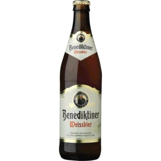 Cerveja da Alemanha de Trigo garrafa 50 cl - Benediktiner Weissbier