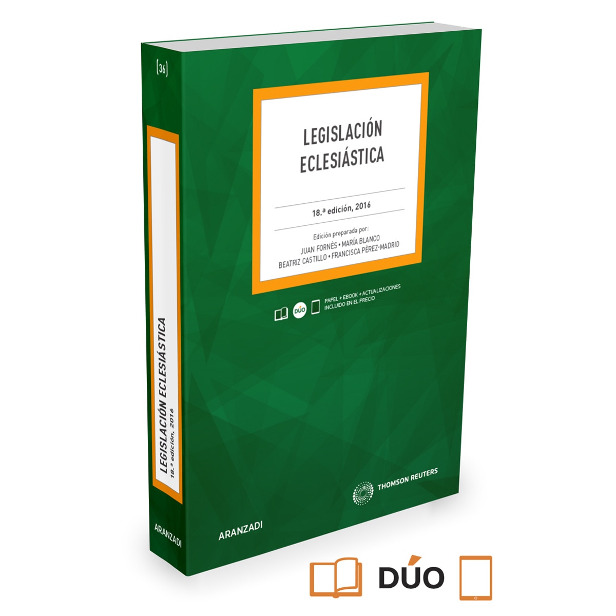 Legislación eclesiástica (Papel + e-book) 1