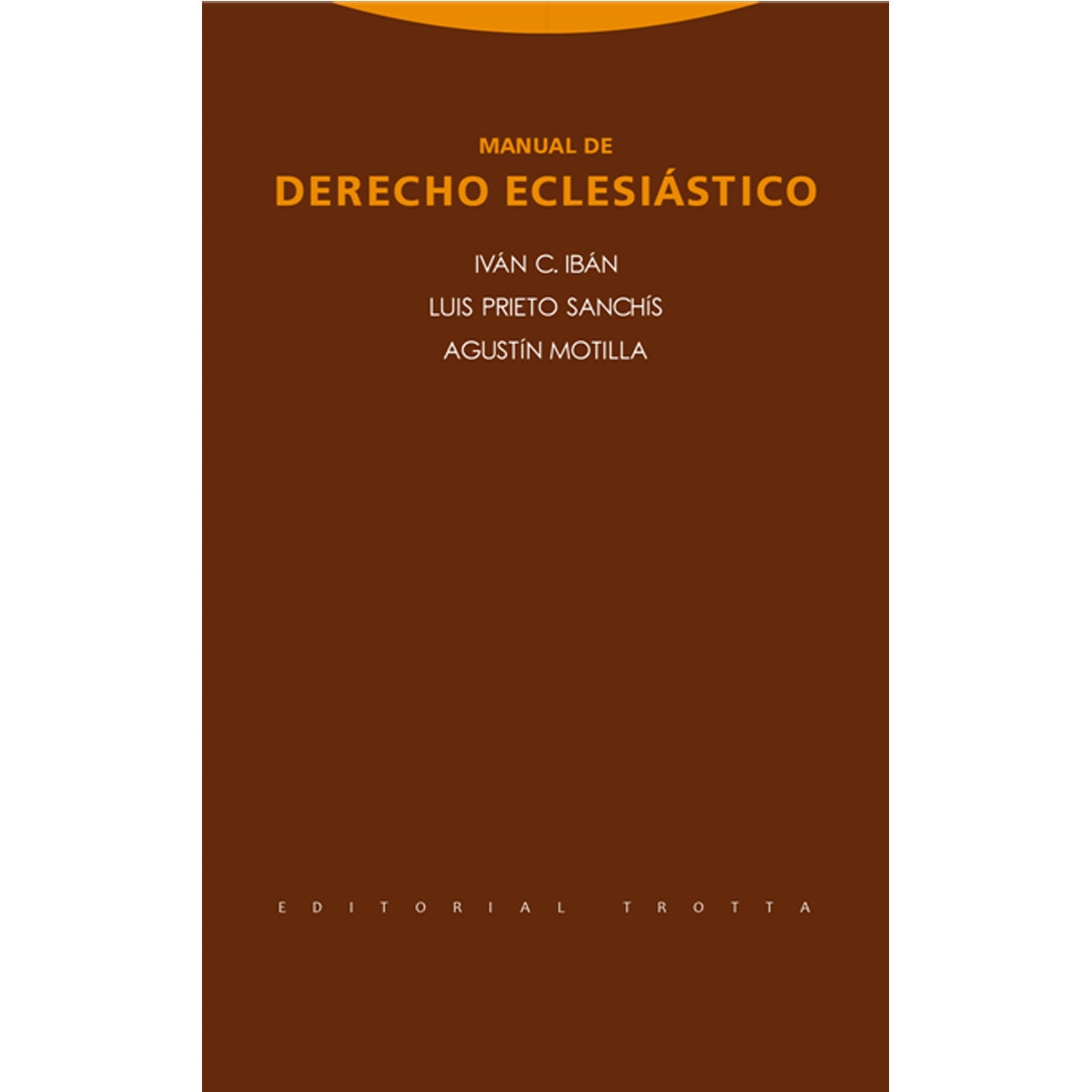 Manual de derecho eclesiástico(Tapa blanda) 1