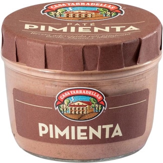 paté de hígado de cerdo a la pimienta frasco 125 g - Casa Tarradellas
