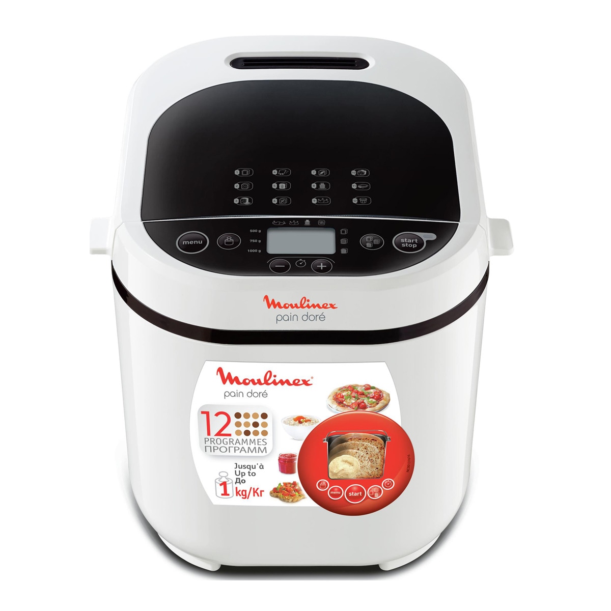 Panificadora Moulinex Pain Doré OW2101 con 12 programas automáticos ...
