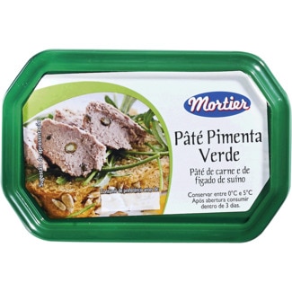 Paté Pimenta Verde embalagem 150 g - Mortier