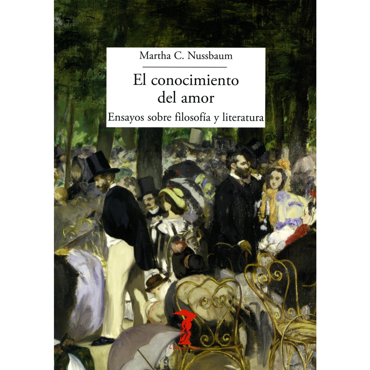Imagen 0 de El conocimiento del amor: Ensayos sobre filosofía y literatura (Tapa blanda)