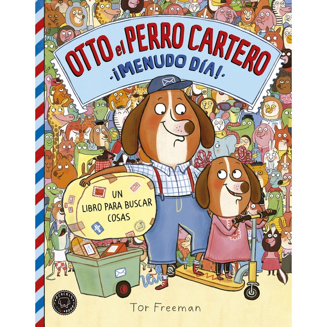 Imagen 0 de Otto el perro cartero. ¡Menudo día!: Un libro para buscar cosas  (Tapa dura)