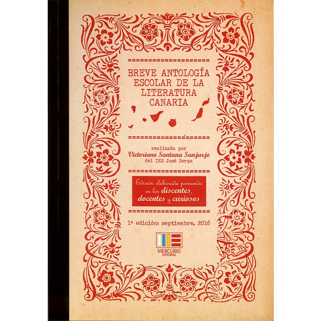 Imagem 0 de Breve Antología Escolar De La Literatura Canaria