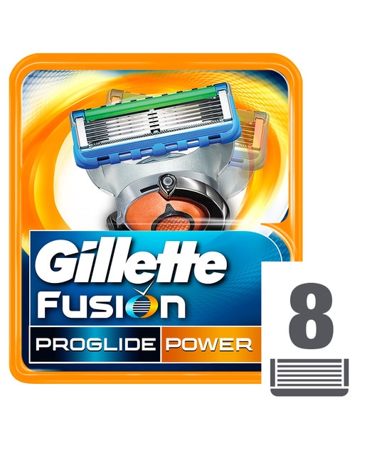 Hojas De Afeitar Para Hombre x8 Fusion P