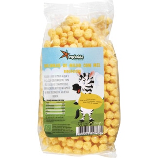 Bolinhas de Milho com Mel Biológicas embalagem 150 g - Próvida