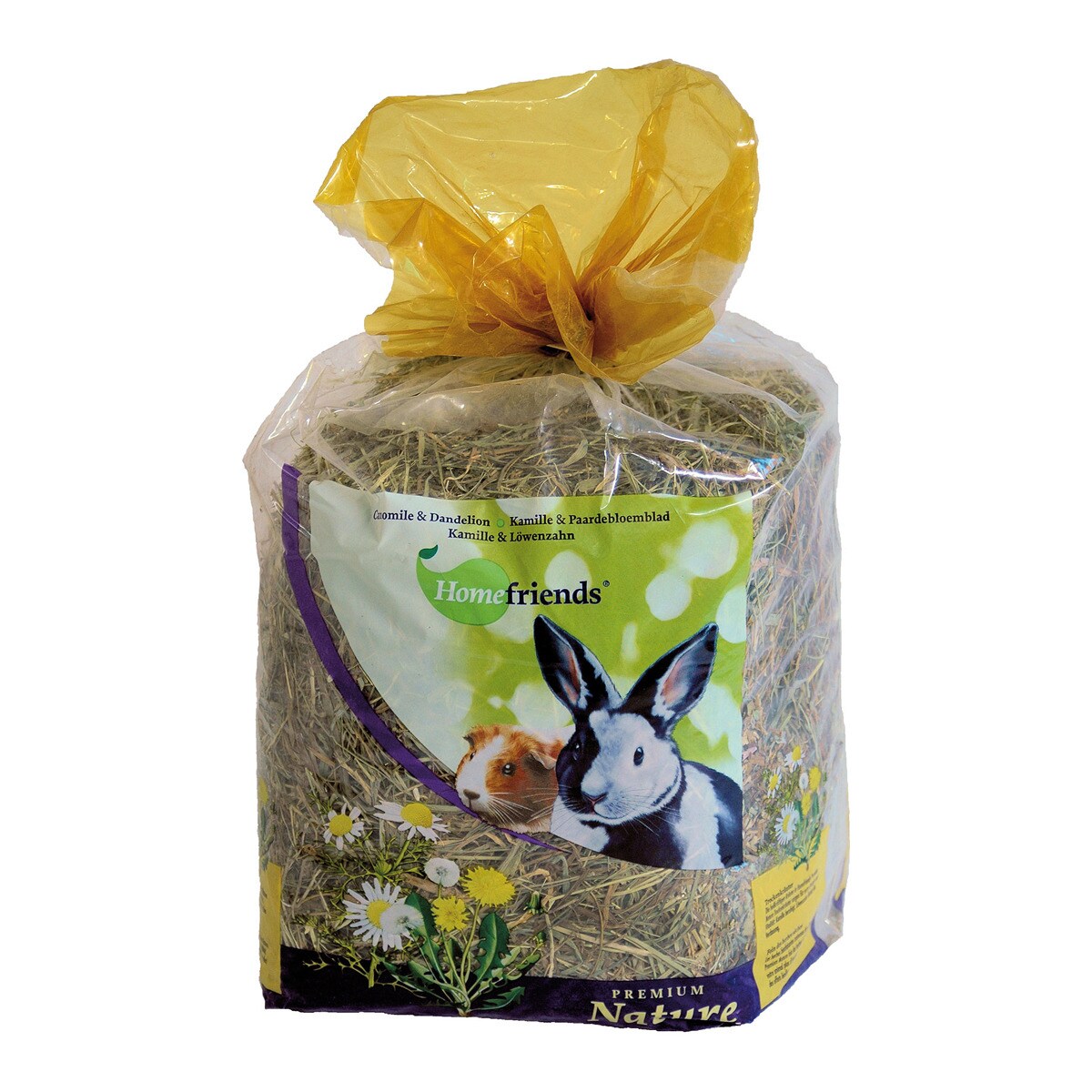 Home Friends - Heno Natural Para Roedores Manzanilla-Diente De León 500 Gr