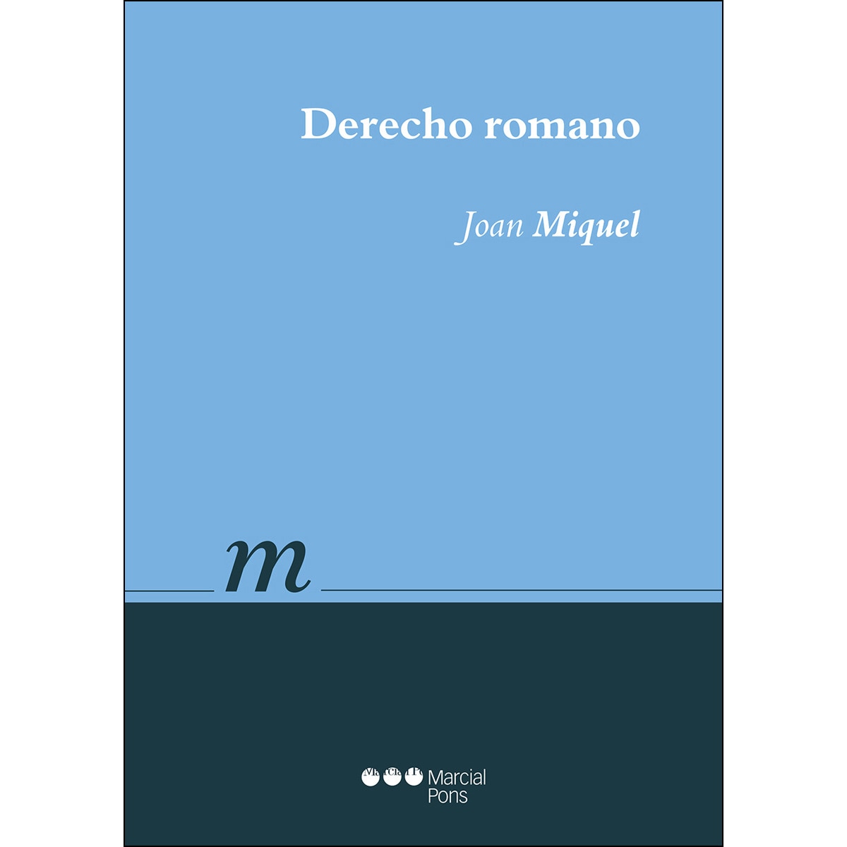 Derecho romano(Tapa blanda) 1
