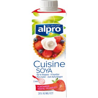 Alpro Creme de Soja Fresco para Bater embalagem 250 ml