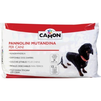 Pensos Higiénicos para Cão Tamanho M embalagem 12 unidade - Camon