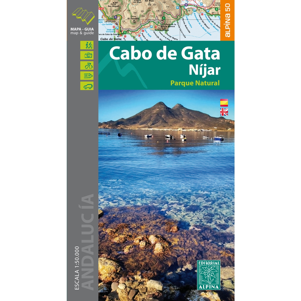 Cabo de gata 1:50.000 -alpina 1