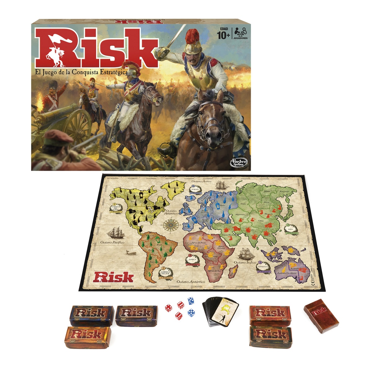 Juego de mesa Risk Hasbro Gaming 1