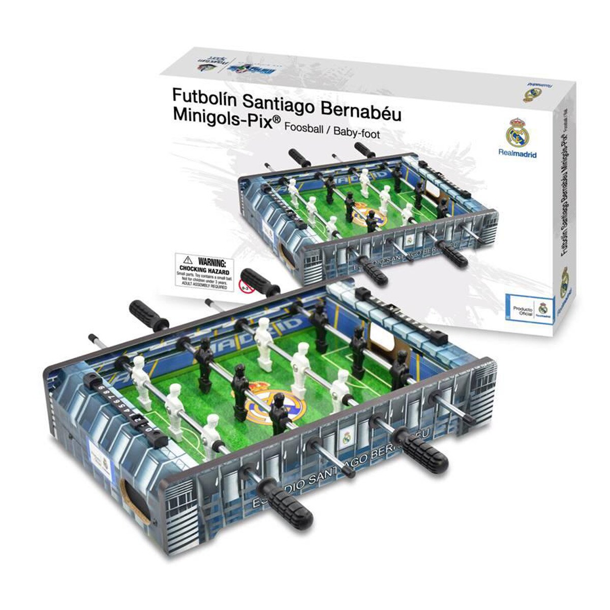 Real Madrid C.F. - Mini Futbolín Estadio Santiago Bernabéu