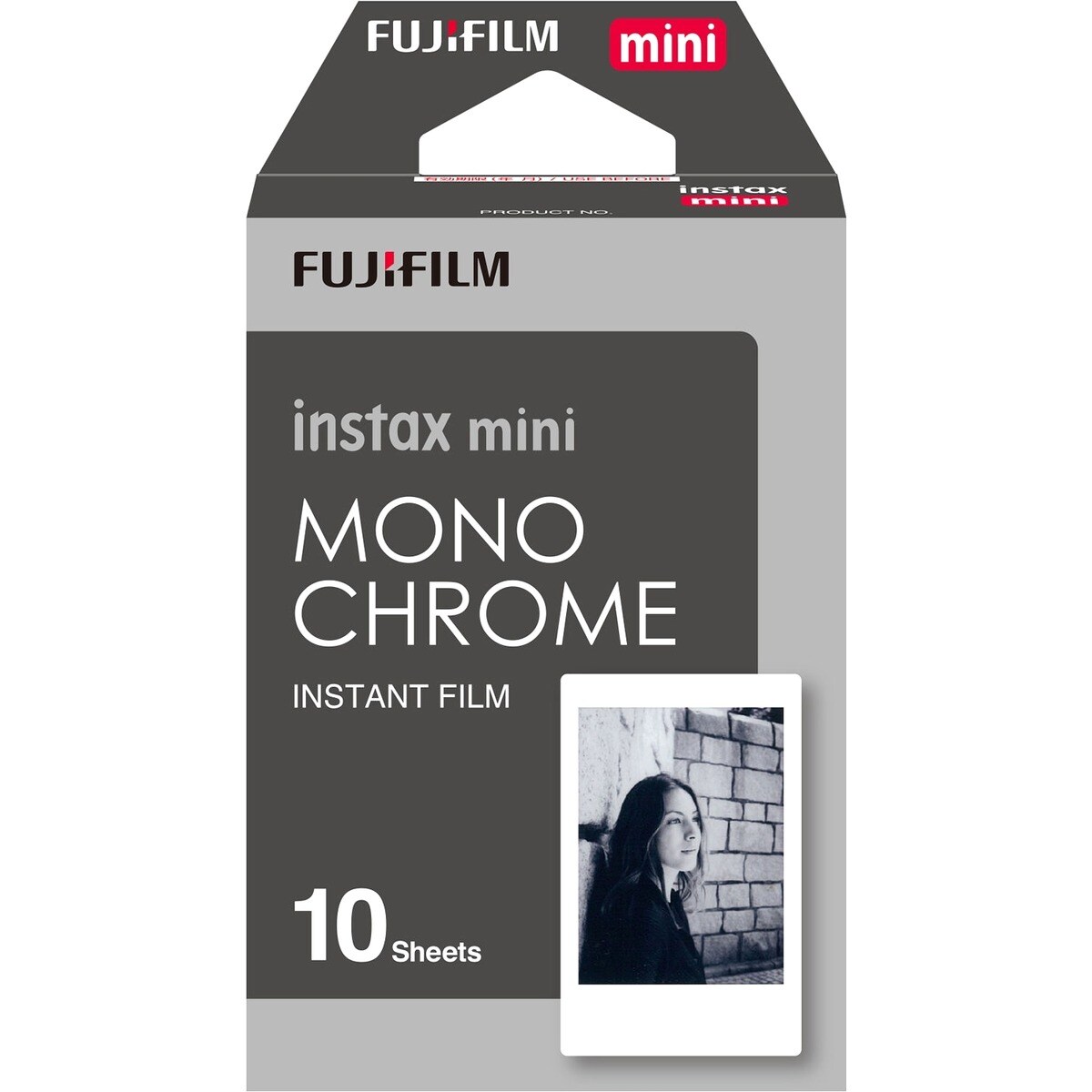 Pack de 10 Mini Instax Fuji Monocrome 1