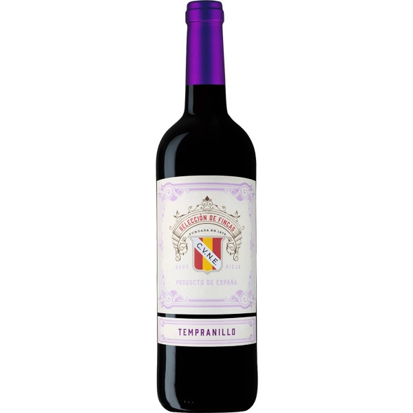 Selección de Fincas vino tinto tempranillo DOCa Rioja botella 75 cl