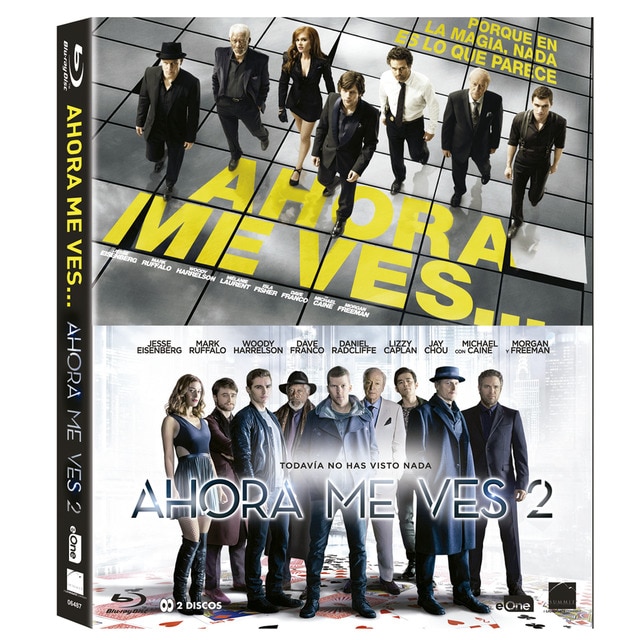 Imagen 0 de Pack Ahora me ves: 1 + 2 (Blu-Ray)
