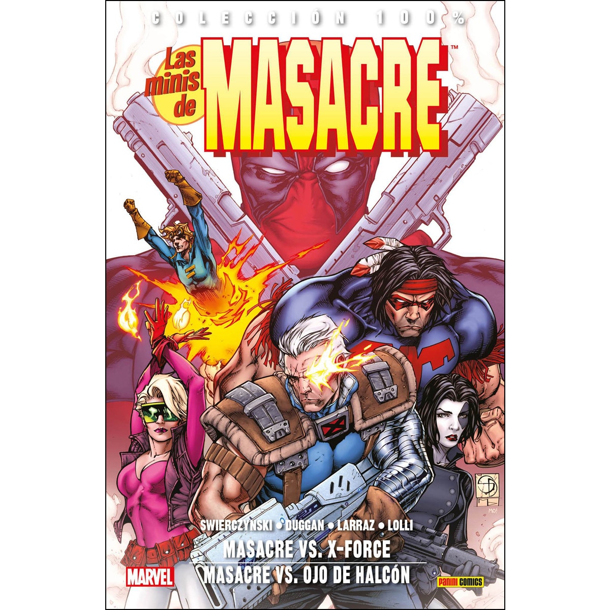 Imagem 0 de Colección 100% Las Minis De Masacre 5. Masacre Vs.X-Force / Masacre Vs.Ojo De Halcón (Capa mole)