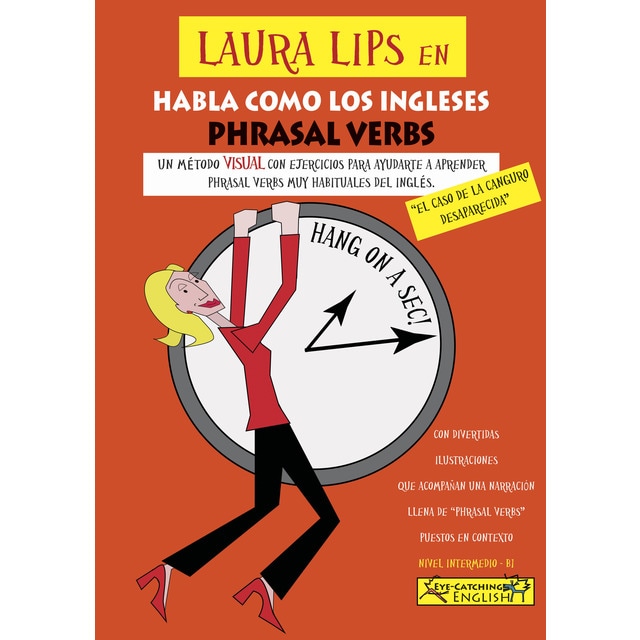Imagem 0 de Laura Lips en Habla como los Ingleses "Phrasal Verbs" B1 - Nº1: El caso de la canguro desaparecida (Capa mole com abas)