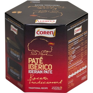 paté de hígado de cerdo ibérico pack 2 latas 78 g - Coren