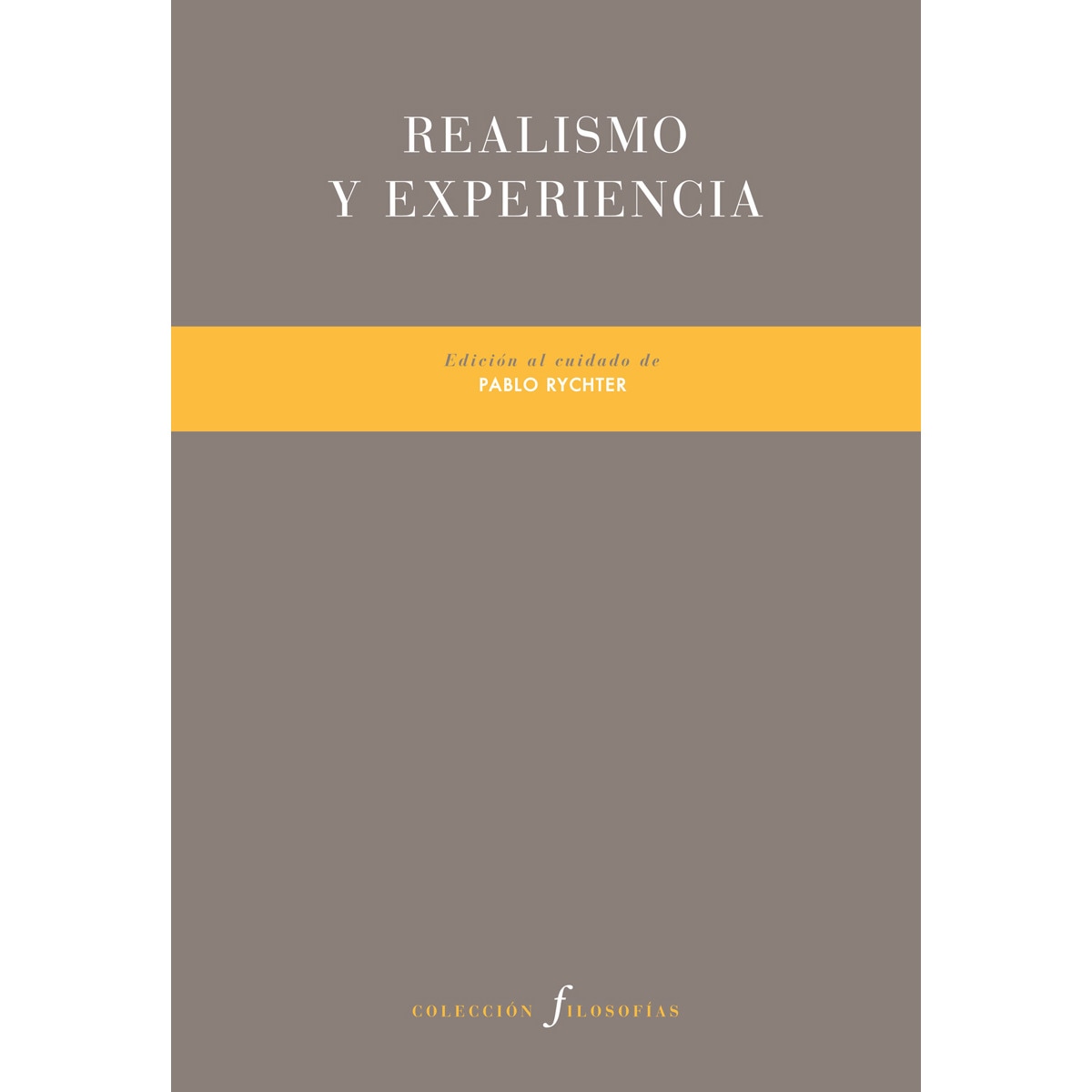 Realismo y experiencia(Tapa blanda) 1