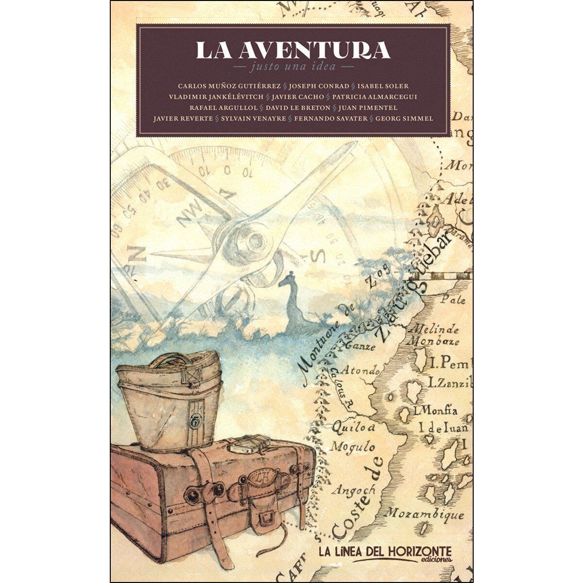 La aventura: Justo una idea (Capa mole com abas) 1