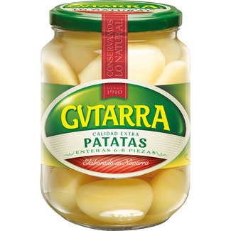 patatas enteras frasco 450 g neto escurrido - Gvtarra