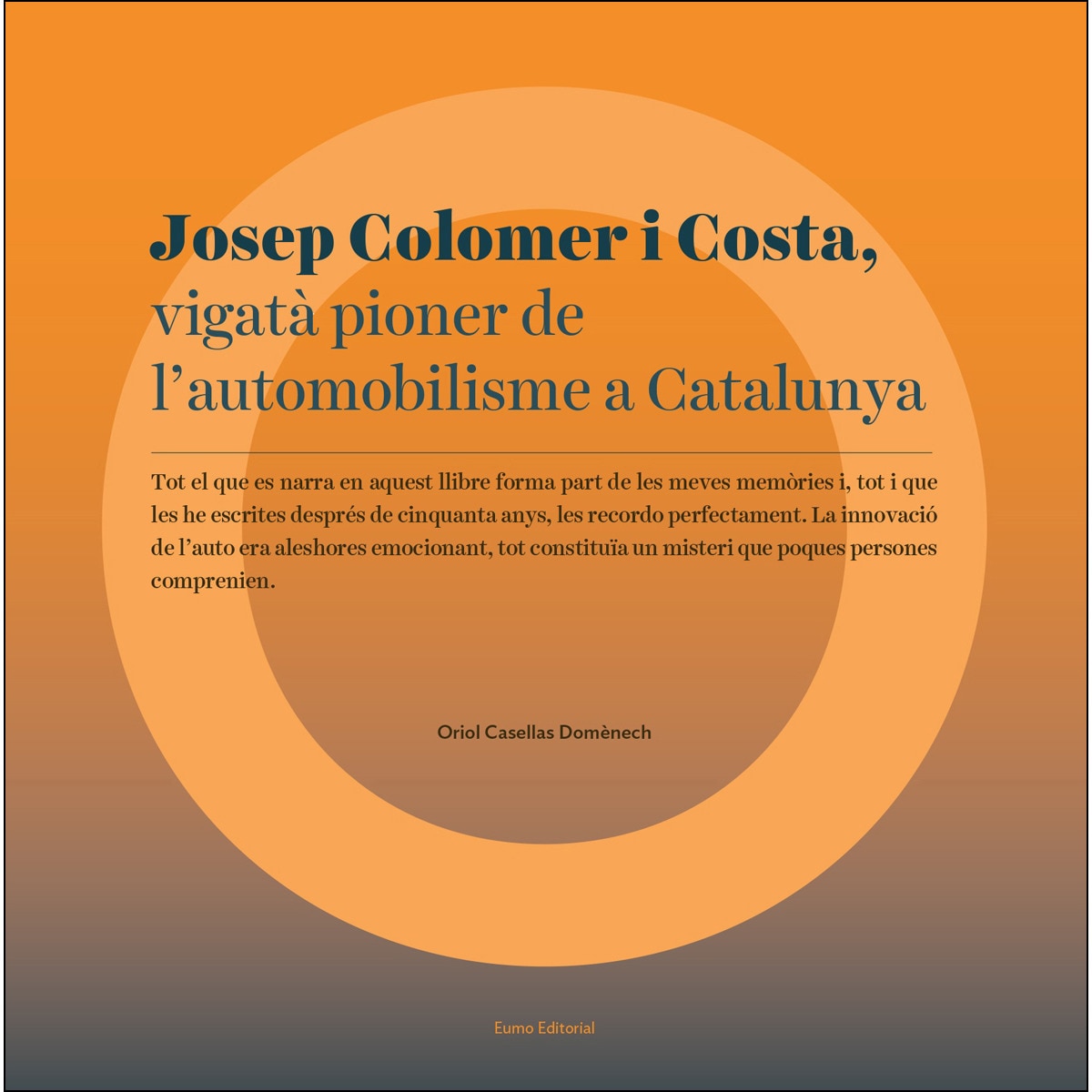 Imagem 0 de Josep colomer i costa, vigatà pioner de l'automobilisme a catalunya(Tapa blanda)