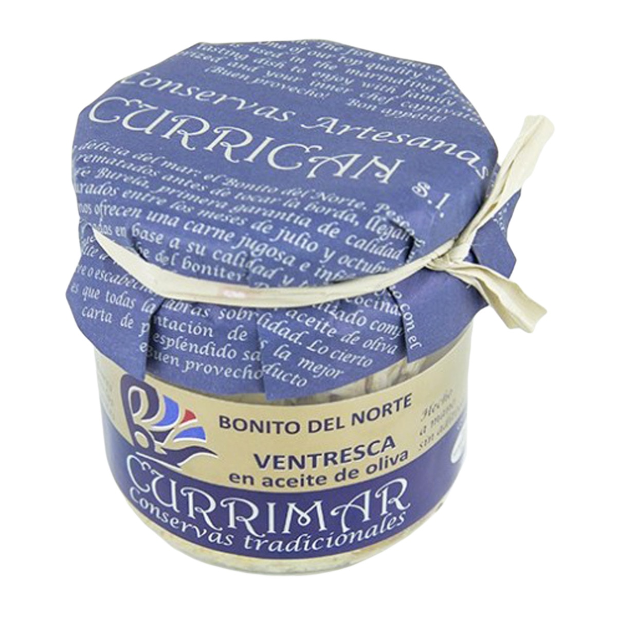 Ventrèche de thon du nord à l'huile d'olive Currimar