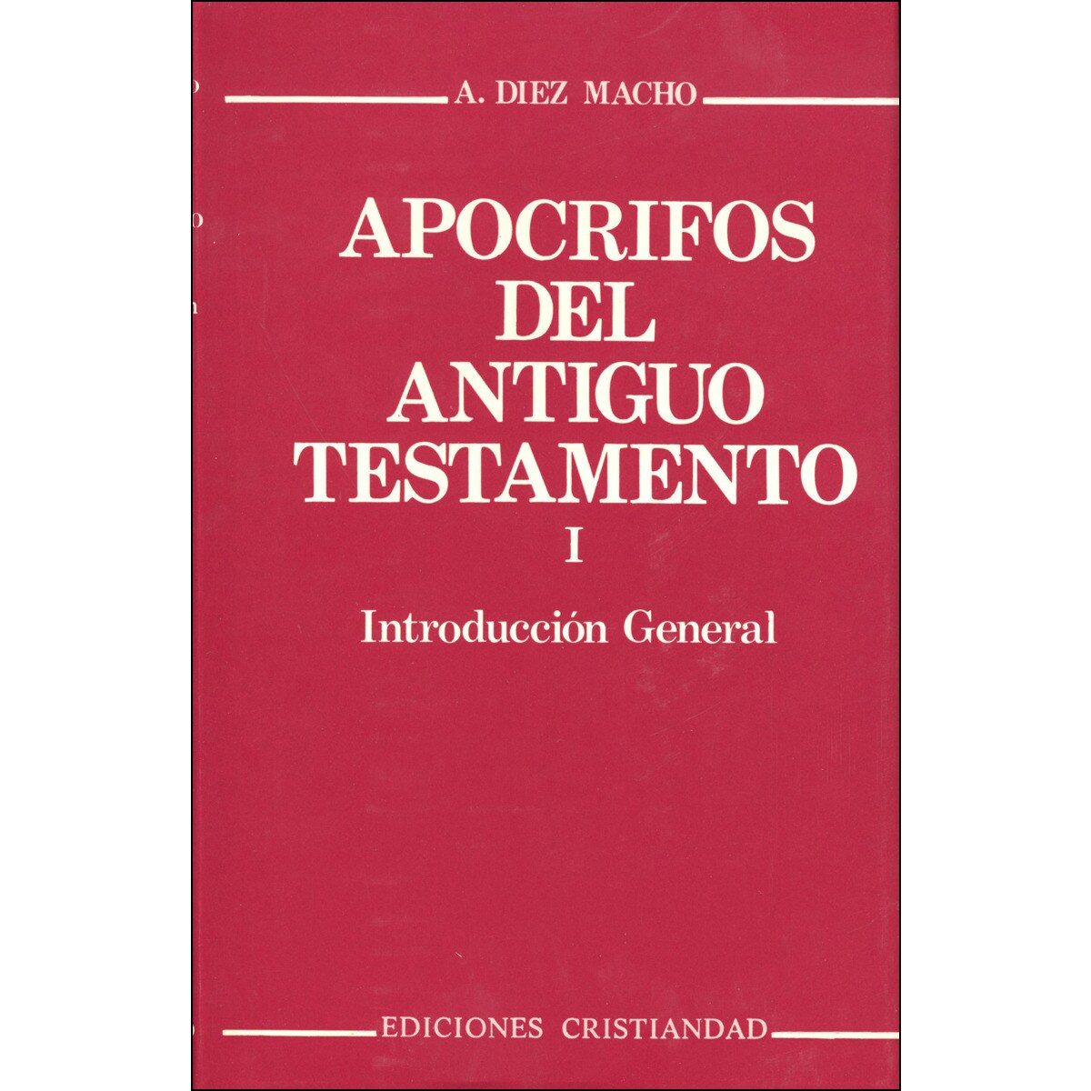 Apocrifos Del Antiguo Testamento I 1