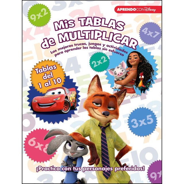 Mis Tablas De Multiplicar Disney Actividades Los Mejores Trucos Mis Tablas De Multiplicar Disney Actividades Los Mejores Trucos