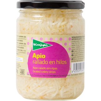 apio rallado en hilos frasco 250 g neto escurrido - El Corte Ingles