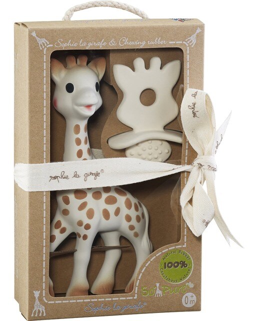 Imagen 0 de Pack de Regalo Mordedor + Chupete Sophie La Girafe 100% beige Beige
