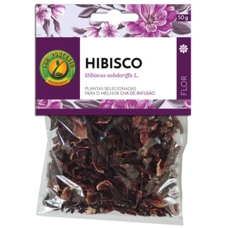 Chá para Infusão Hibisco embalagem 50 g - Cem Porcento