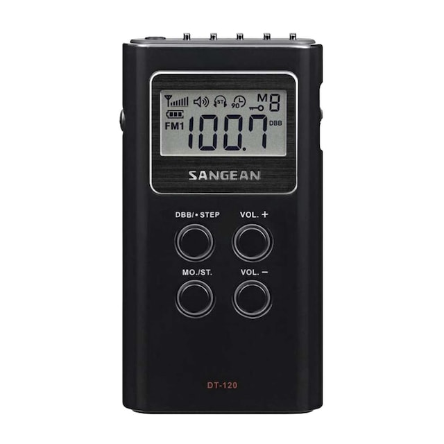Imagen 0 de Radio portátil Sangean DT-120 Negro