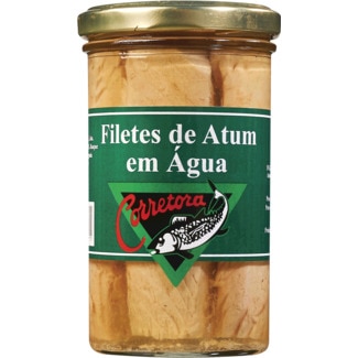 Filetes de Atum Natural frasco 250 g - Corretora