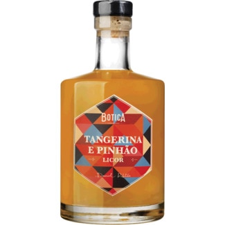 Licor de Tangerina e Pinhão garrafa 70 cl - Botica