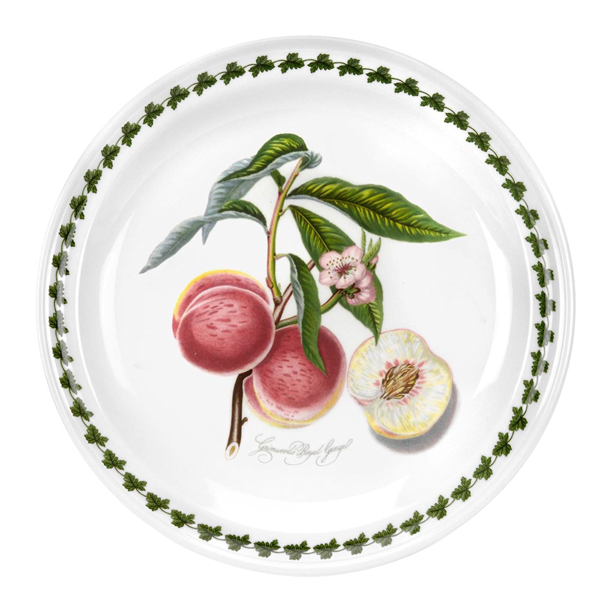 Prato de sobremesa Pomona Pêssego Portmeirion Multicolor-1