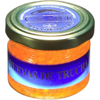 huevas de trucha tarro 50 g - Cal&ter