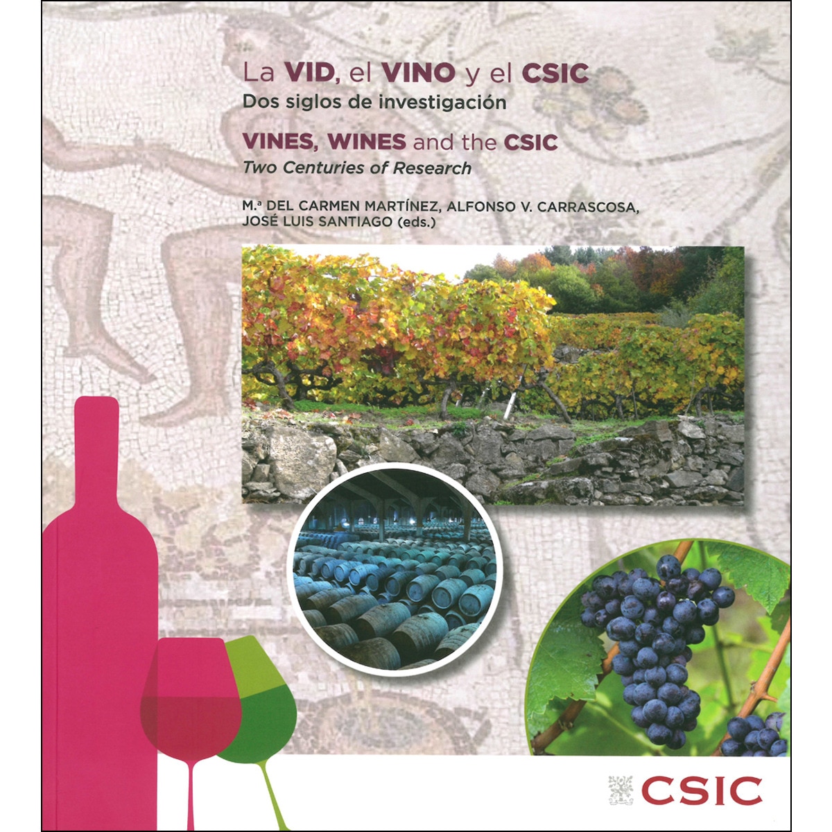 Imagem 0 de La vid, el vino y el CSIC : dos siglos de investigación = Vines, wines and the CSIC : two centuries of research: Vines, wines an (Capa mole com abas)
